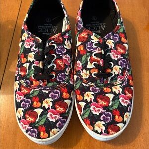 Disney Alice in Wonderland Floral Sneakers